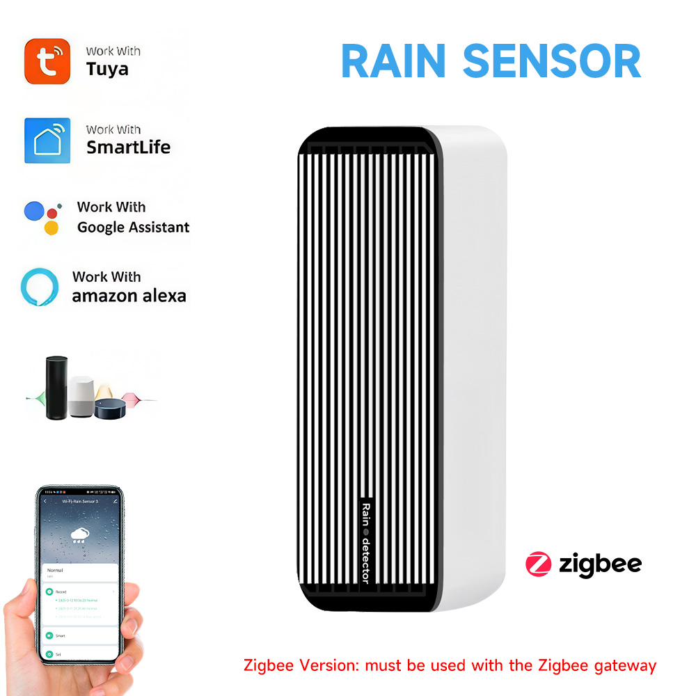 Home Automation Technology - Tuya zigbee sensor de chuva tuya