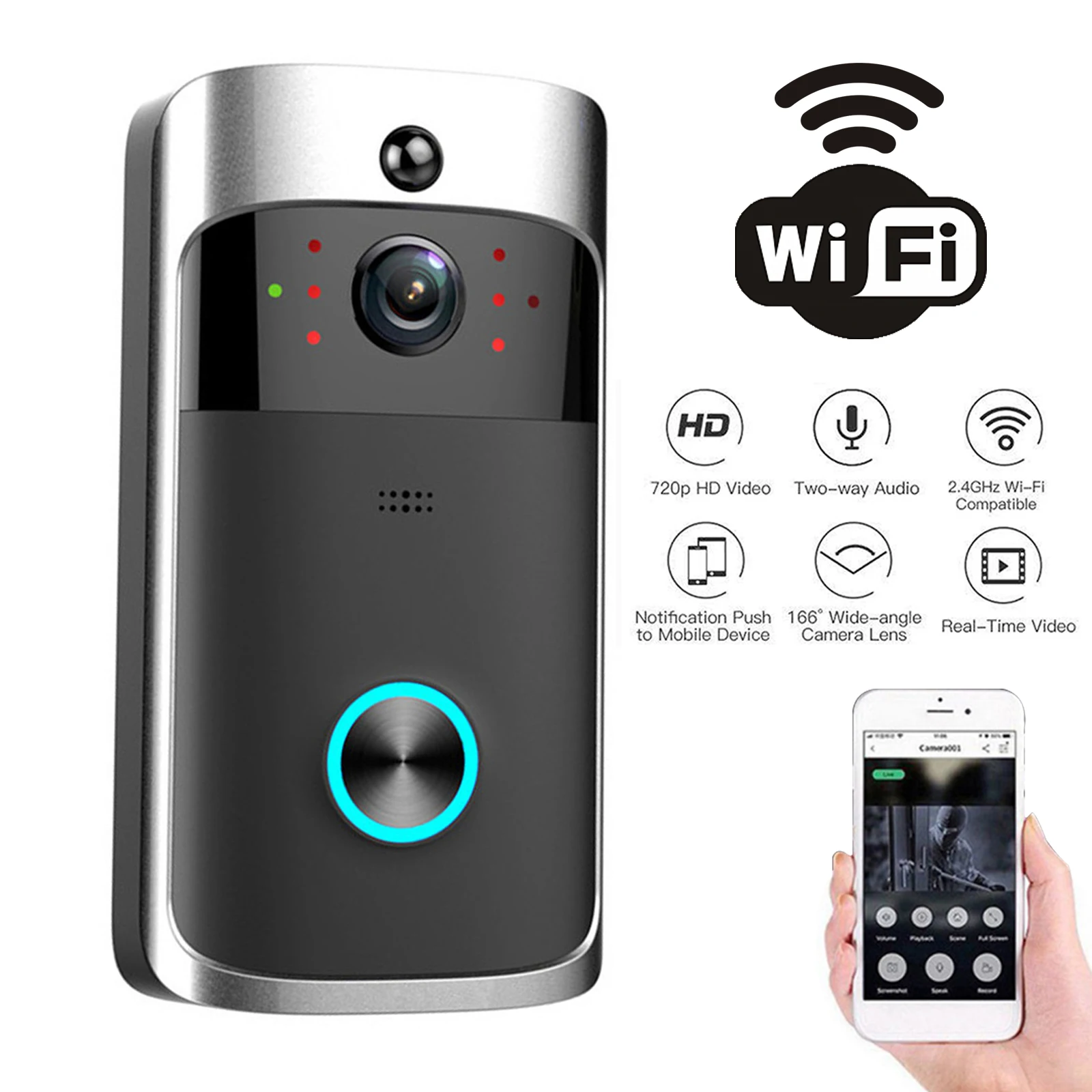2026 novo v5 campainha da port - Smart Doorbell Wired avaliação e preço