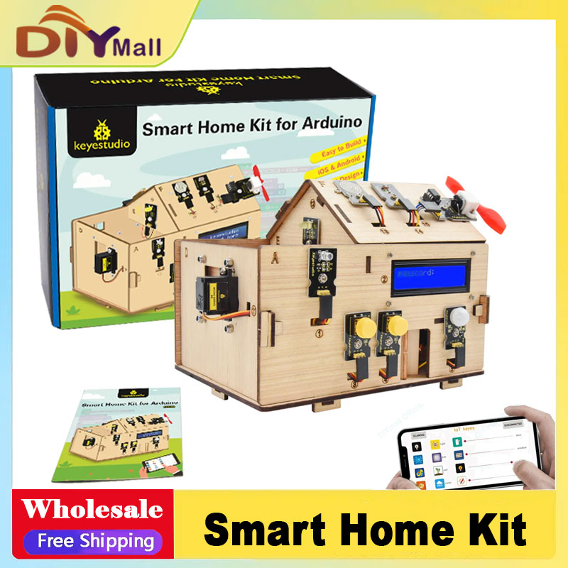 Keyestudio Smart IoT Home Kit  - Home Automation With Arduino avaliação e preço