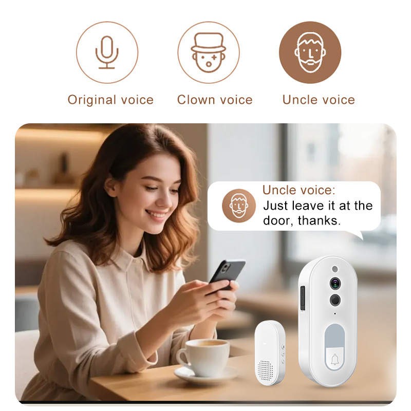 Campainha de Vídeo Inteligente - Smart Doorbell Wired avaliação e preço