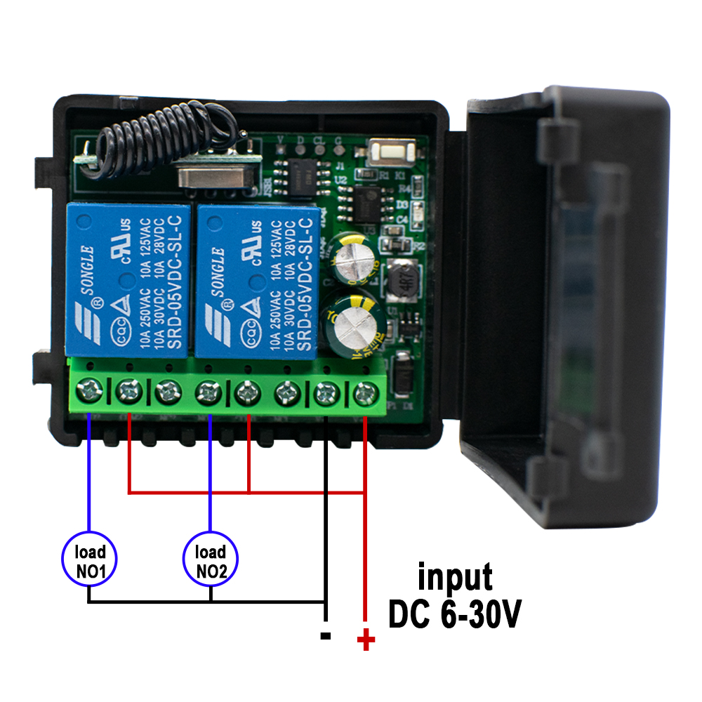 1 a 10 unidades de Controle Re - 433Mhz Receiver Module avaliação e preço