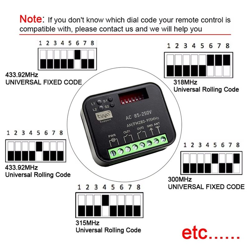 Módulo de Interruptor Intelige - 433Mhz Receiver Module avaliação e preço