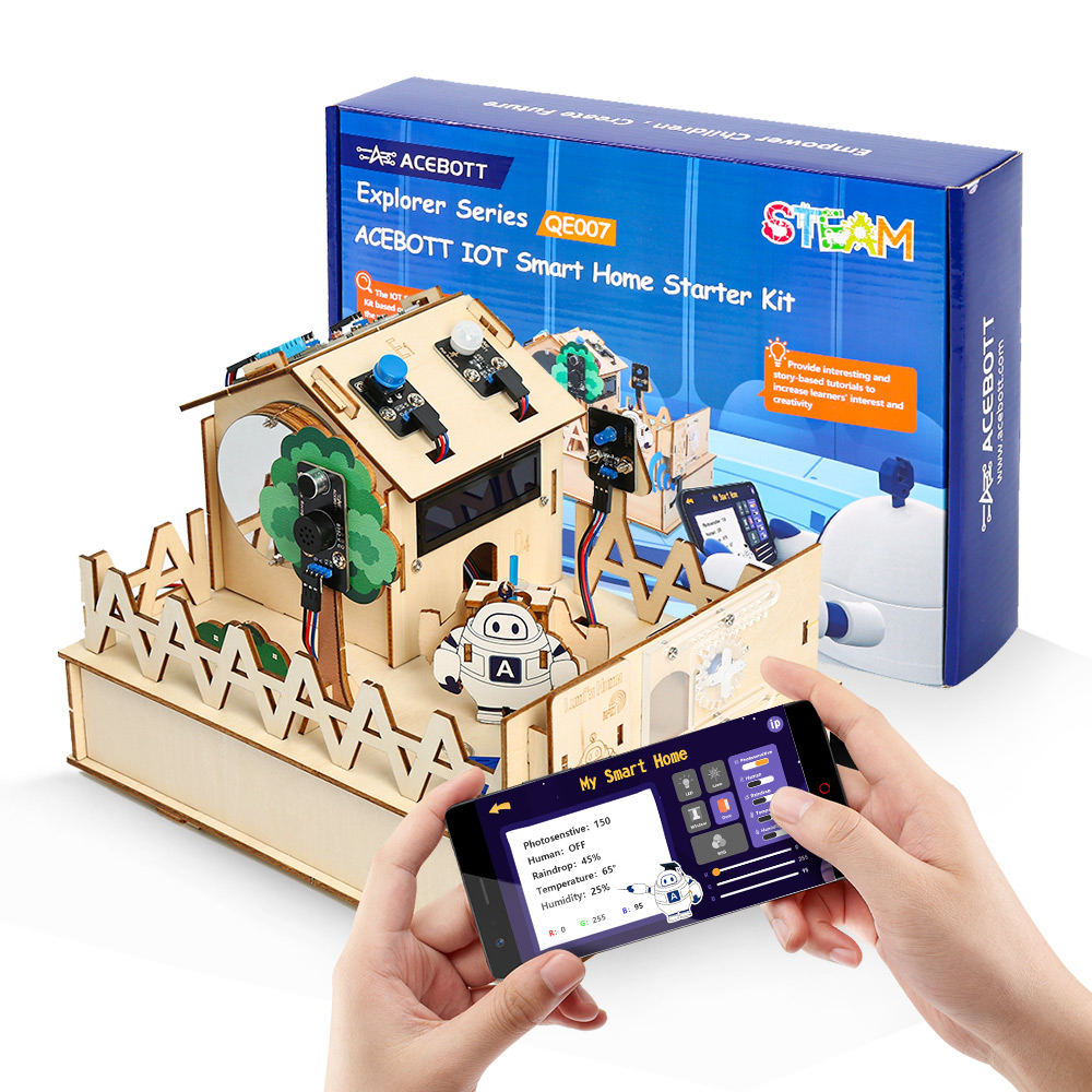 ACEBOTT-DIY Smart Home Kit par - Home Automation Tutorial avaliação e preço