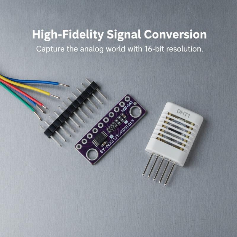 Módulo ADC ADS1115 de Ganho Aj - Home Automation Systems Diy avaliação e preço