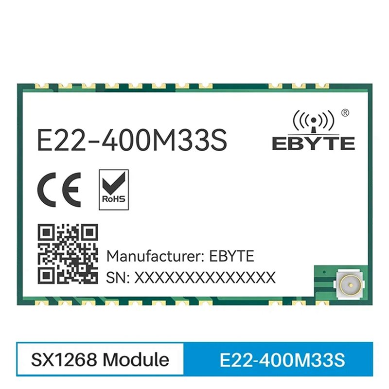 2X EBYTE SX1268 433Mhz Lora Mó - 433Mhz Receiver Module avaliação e preço