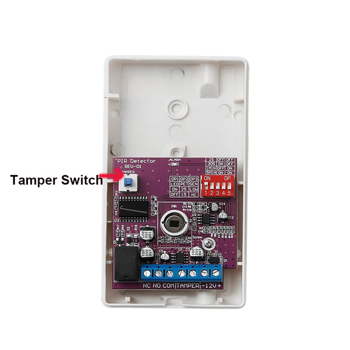 Detector de Movimento Passivo  - Motion Sensor Pir Wired avaliação e preço